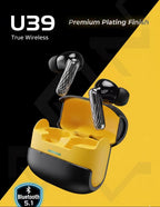 Next-Gen U39 Earbuds – Style Meets Performance (Premium Metallic Texture)
